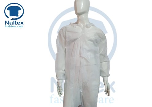 Disposable Lab Coat By Naltex